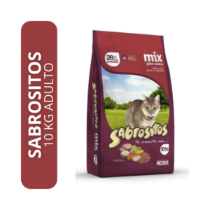Alimento Gato Adulto Sabrositos Mix 10 kg
