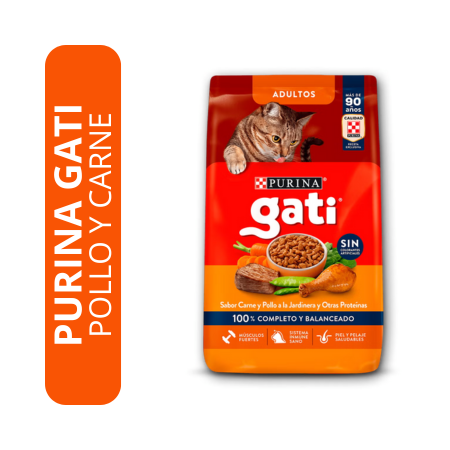 Gati Sabor Carne y Pollo a la Jardinera x 15kg