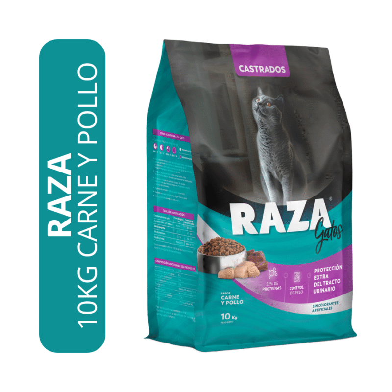 RAZA GATOS CASTRADOS x 10 Kg