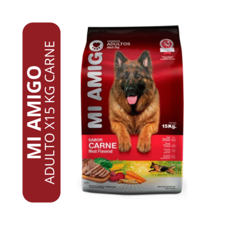 Alimento Perros Adultos Mi Amigo Balanceado Carne 15kg