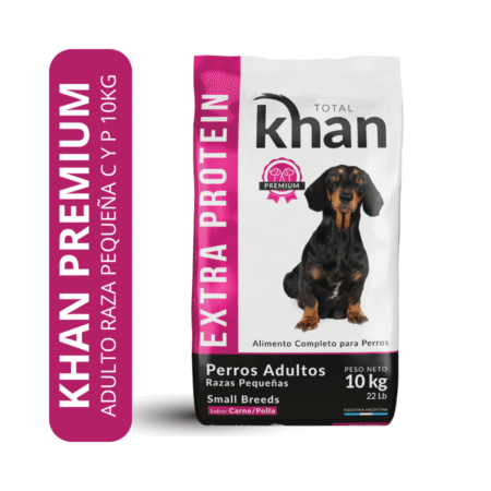 Khan Premium para Perro Adulto Razas Pequeñas Sabor Carne y Pollo 10kg