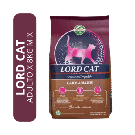 Alimento Balanceado Lord Cat Gatos Adultos 8kg