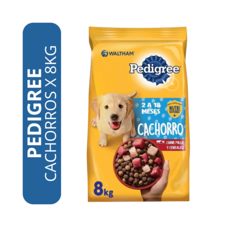 Pedigree Cachorros Carne y Pollo X 8 Kg