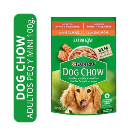 Alimento Húmedo Para Perro Adulto Pequeño y Mini Sabor Salmón x100g.