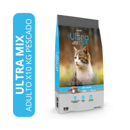 Ultra Mix Gato Adulto x 10kg Sabor Pescado